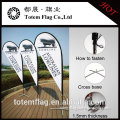 Custom Logo Printed Polyester Wind Teardrop Flags